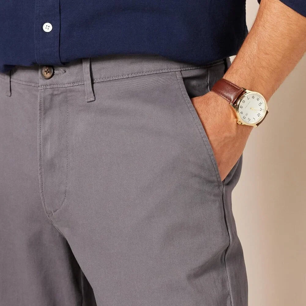 Men's Classic-Fit Casual Stretch Chino Pant